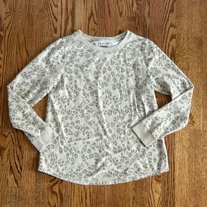 Sonoma Animal Print Sweatshirt